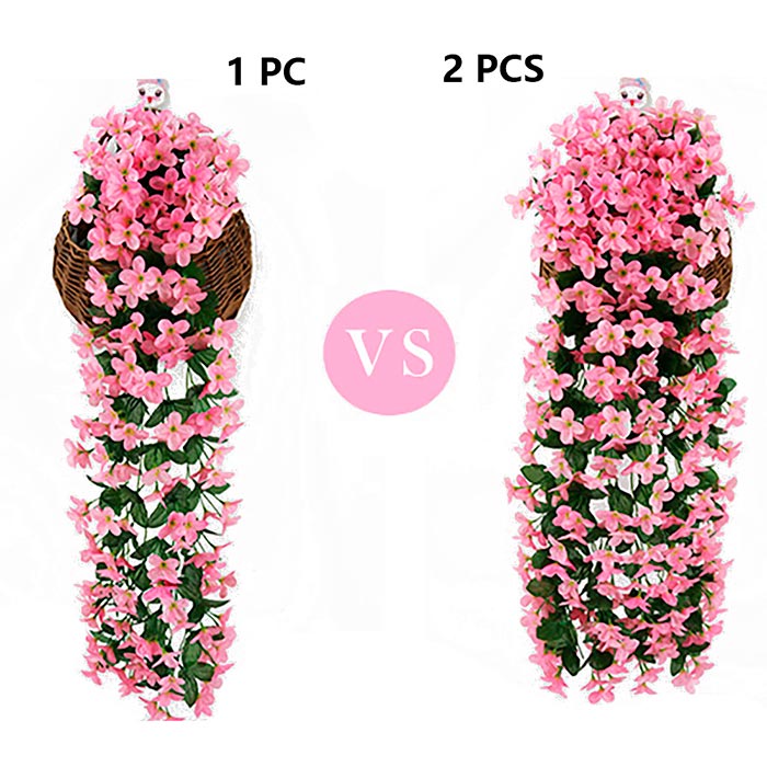 HangingFlowers, flori artificiale suspendate cu aspect natural - Image 11