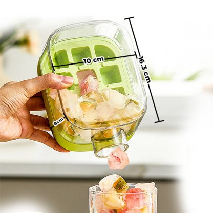 ICEDRINK, Sticlă pentru gheață și băutură CoolSip 500ml - Image 2
