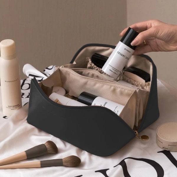 Geantă cosmetică spațioasă, KOZMETBAG-KONJAK - Image 9
