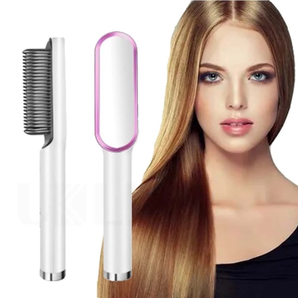 LIKRTACA-TST, SparkStyle™ perie 2 în 1 pentru îndreptarea părului - Image 5