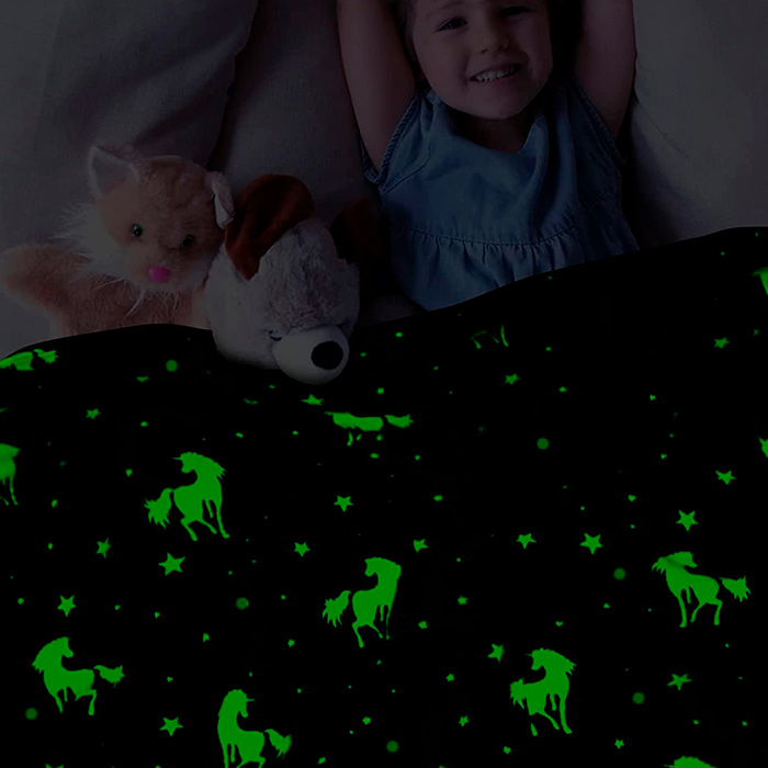 LuminousBlanket, pătură pentru copii care strălucește în întuneric - Image 4