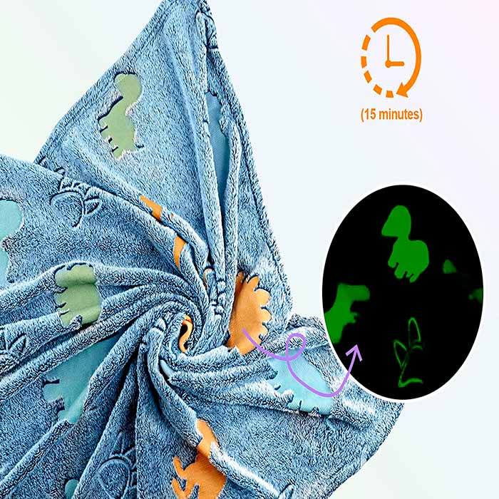 LuminousBlanket, pătură pentru copii care strălucește în întuneric - Image 5