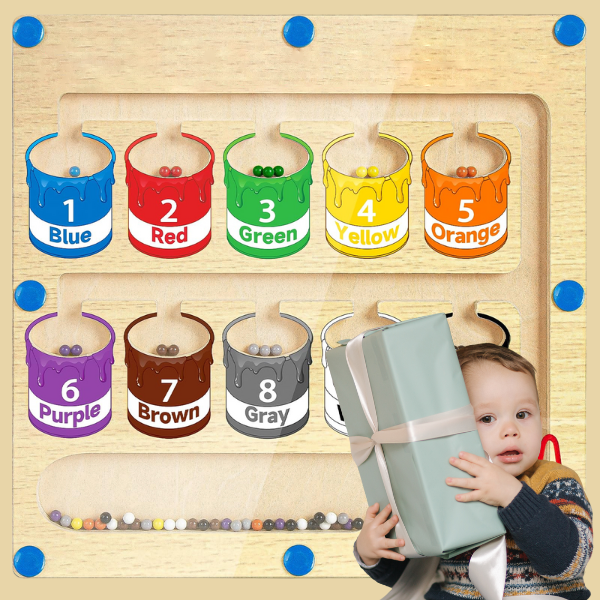 MAGMAZE, joc Montessori pentru sortarea culorilor - Image 5