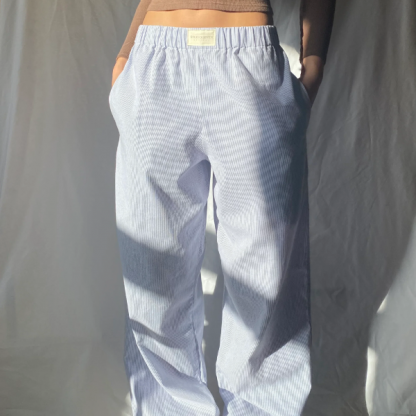 NEWPANT-ROZ-L/XL, Pantaloni lejeri pentru femei PINNY - Image 4