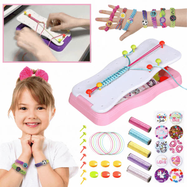 TRICOTAT, Set creativ pentru tricotat copii - video