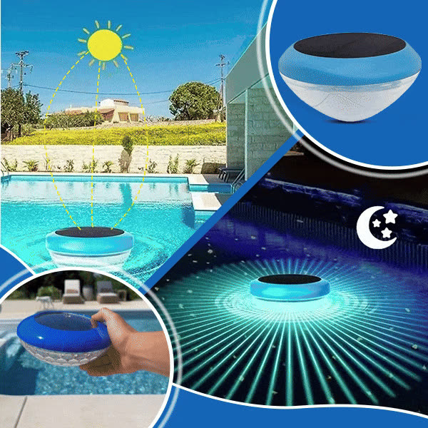 Lumină solară pentru piscină sau iaz, POOLSOLAR - video