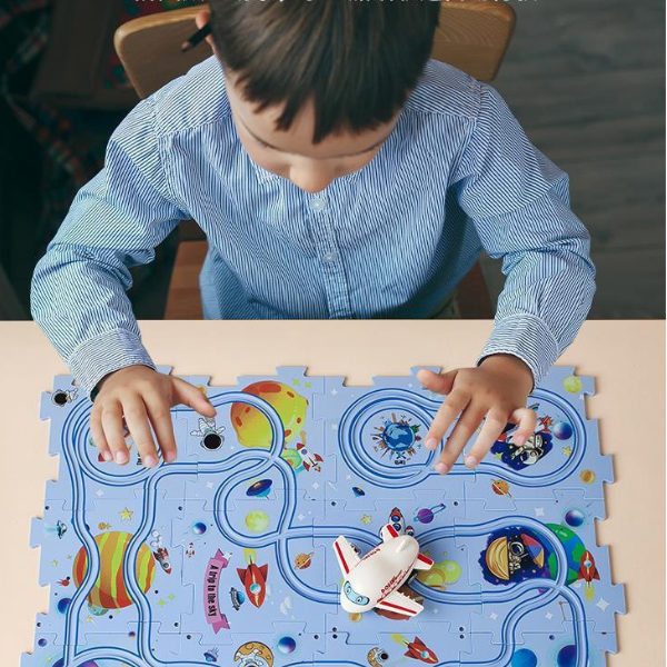 PUZTRACK-ZEL, Puzzle creativ pentru copii - Image 5