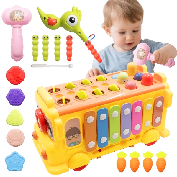 PWT, autobuz muzical Montessori cu 6 activități - Image 9