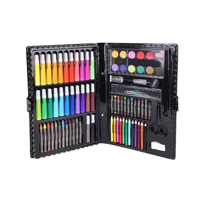 PaintingKit, set de 86 vopsele și alte accesorii potrivite pentru adulți și copii - Image 1