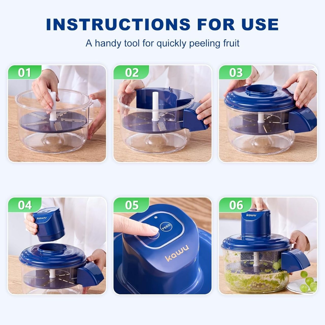 PeelStar, curățătorul fără fir pentru fructe și legume mai mici - Image 1