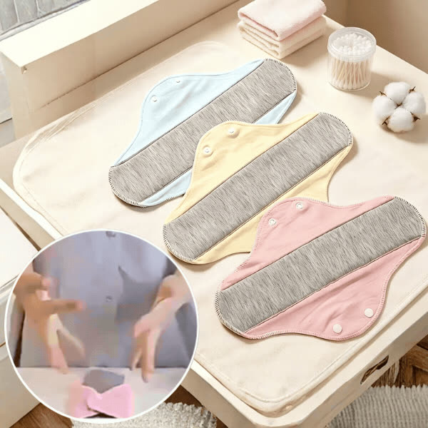 Absorbante menstruale reutilizabile, ReusablePads - video