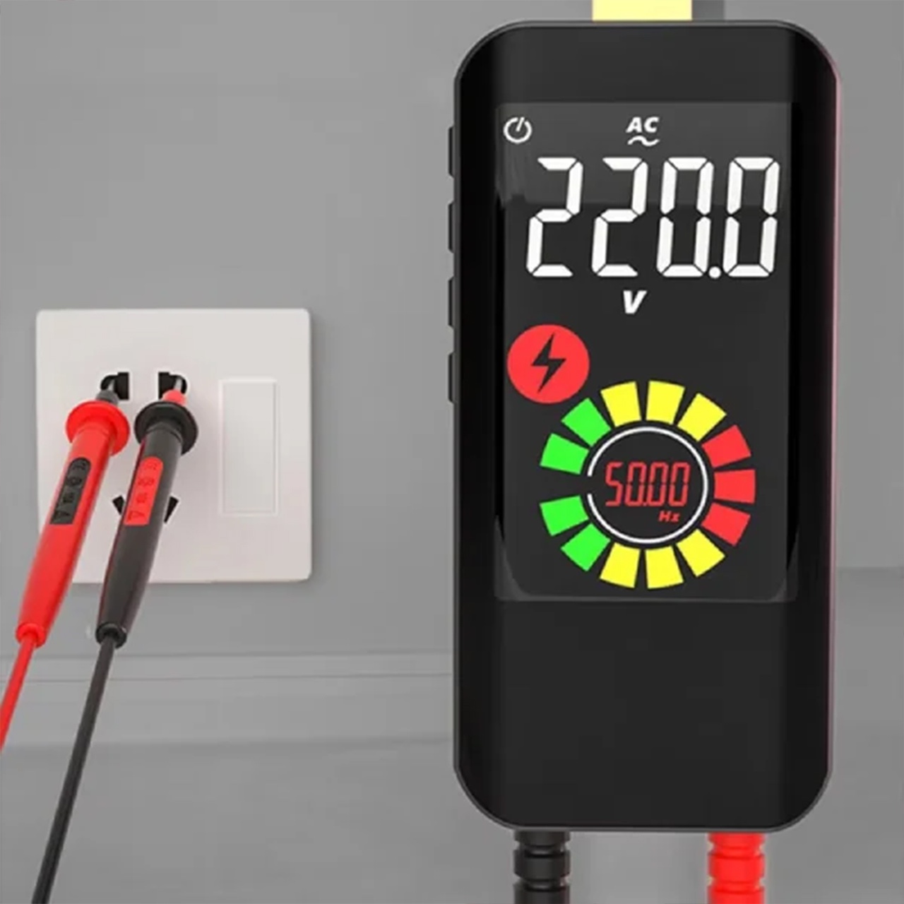 Un tester de încredere care vă permite să verificați cu ușurință tensiunea electrică.