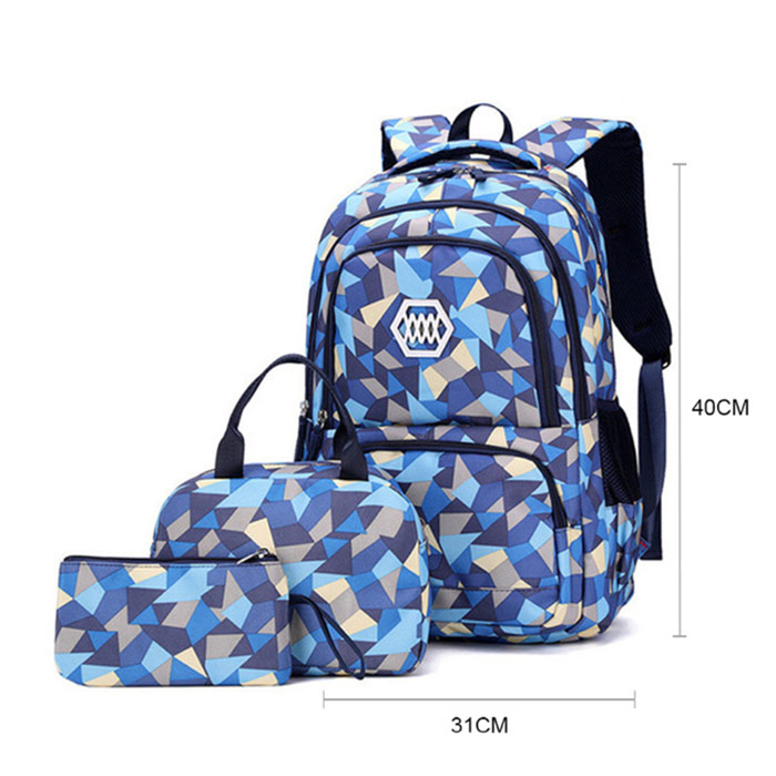 SchoolBag, rucsac pentru școală și 2 genți suplimentare (set de 3 piese) - Image 7