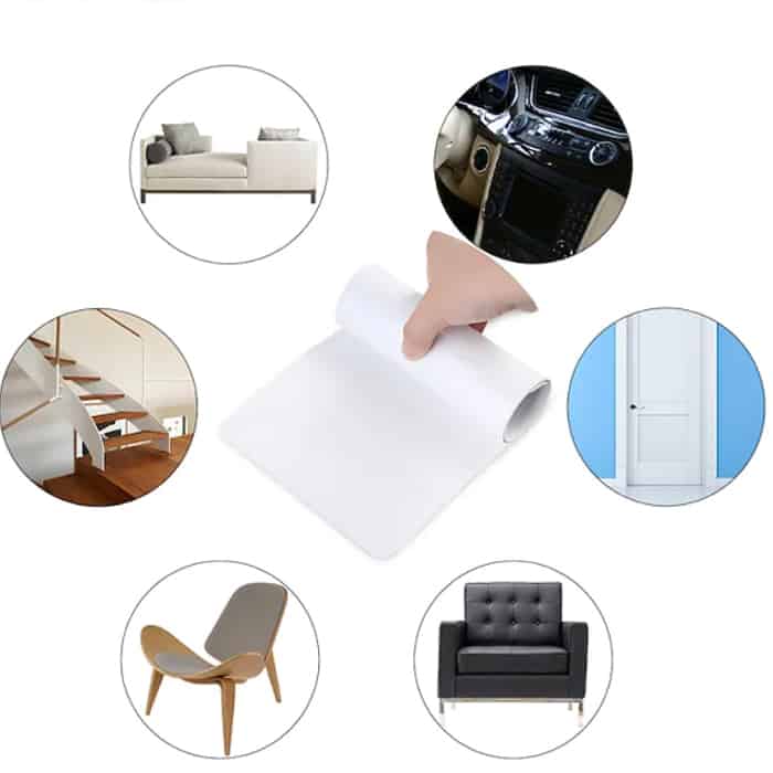 ScratchProtection, autocolant transparent pentru protejarea mobilierului împotriva zgârieturilor (set de 4 buc.) - Image 11