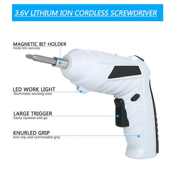 ScrewDriver, șurubelniță fără fir, ușor de folosit - Image 7