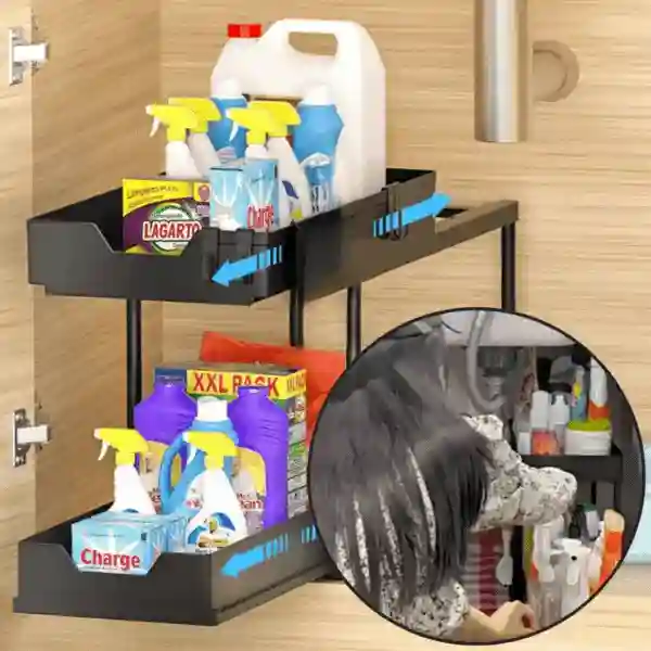 Shelfy, o unitate de rafturi pe două niveluri pentru organizare - Image 1