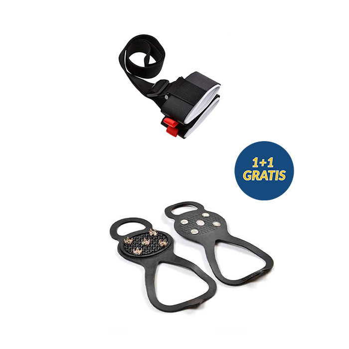 SkiBundle, curea de transport schiuri + colțari universali GRATUIT - Image 3