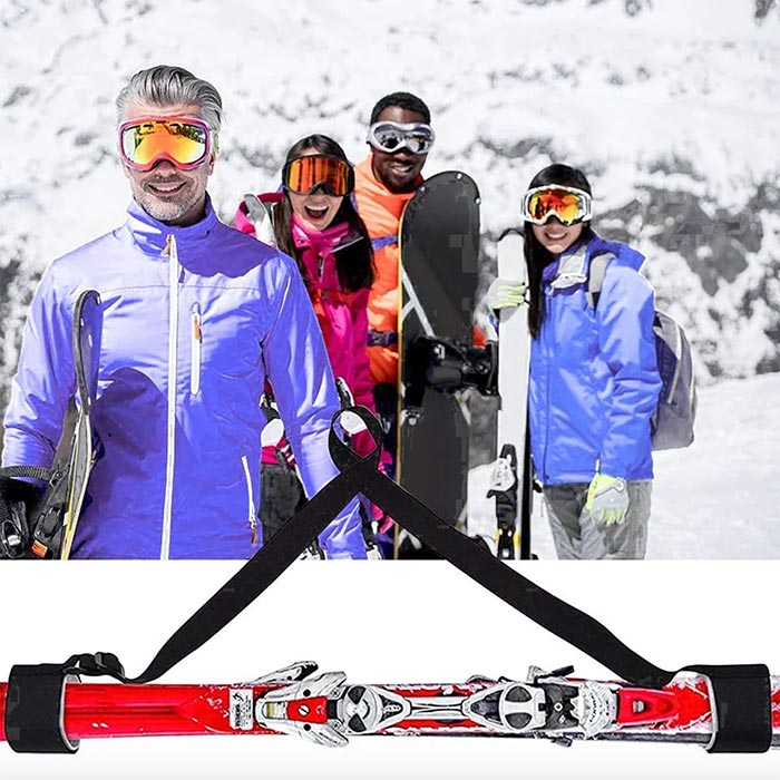 SkiBundle, curea de transport schiuri + colțari universali GRATUIT - Image 7