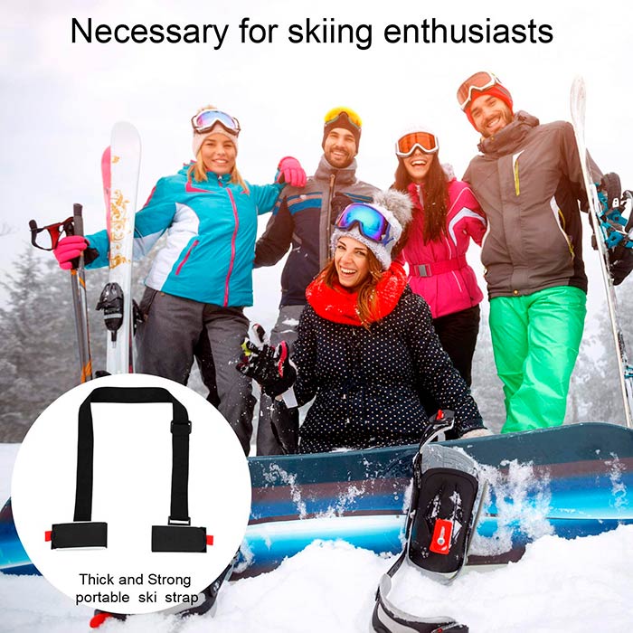 SkiBundle, curea de transport schiuri + colțari universali GRATUIT - Image 9