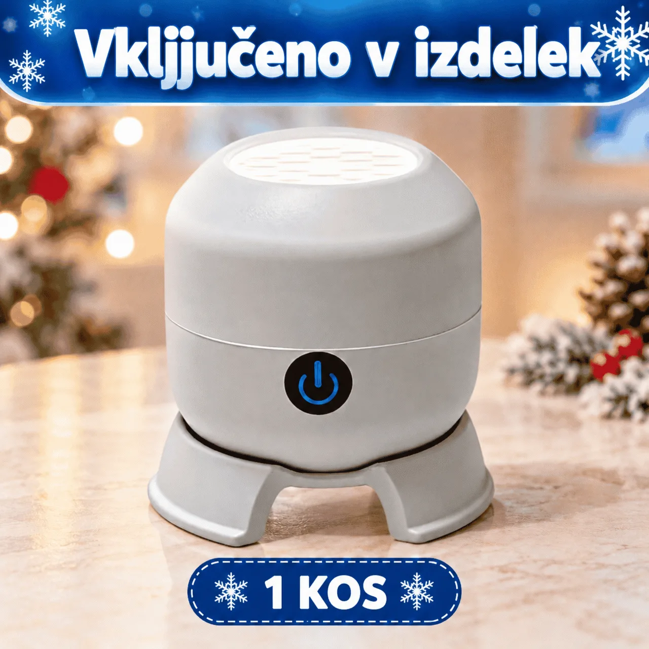 Proiector LED cu fulgi de zăpadă, SnowLamp - Image 2