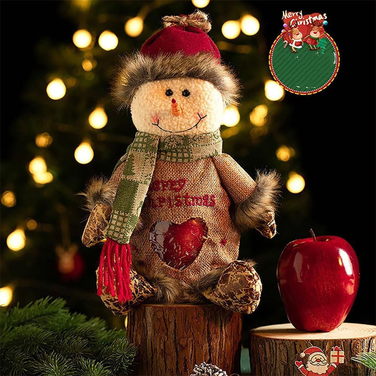 SnowMan, un sac de cadou unic în formă de om de zăpadă - Image 1