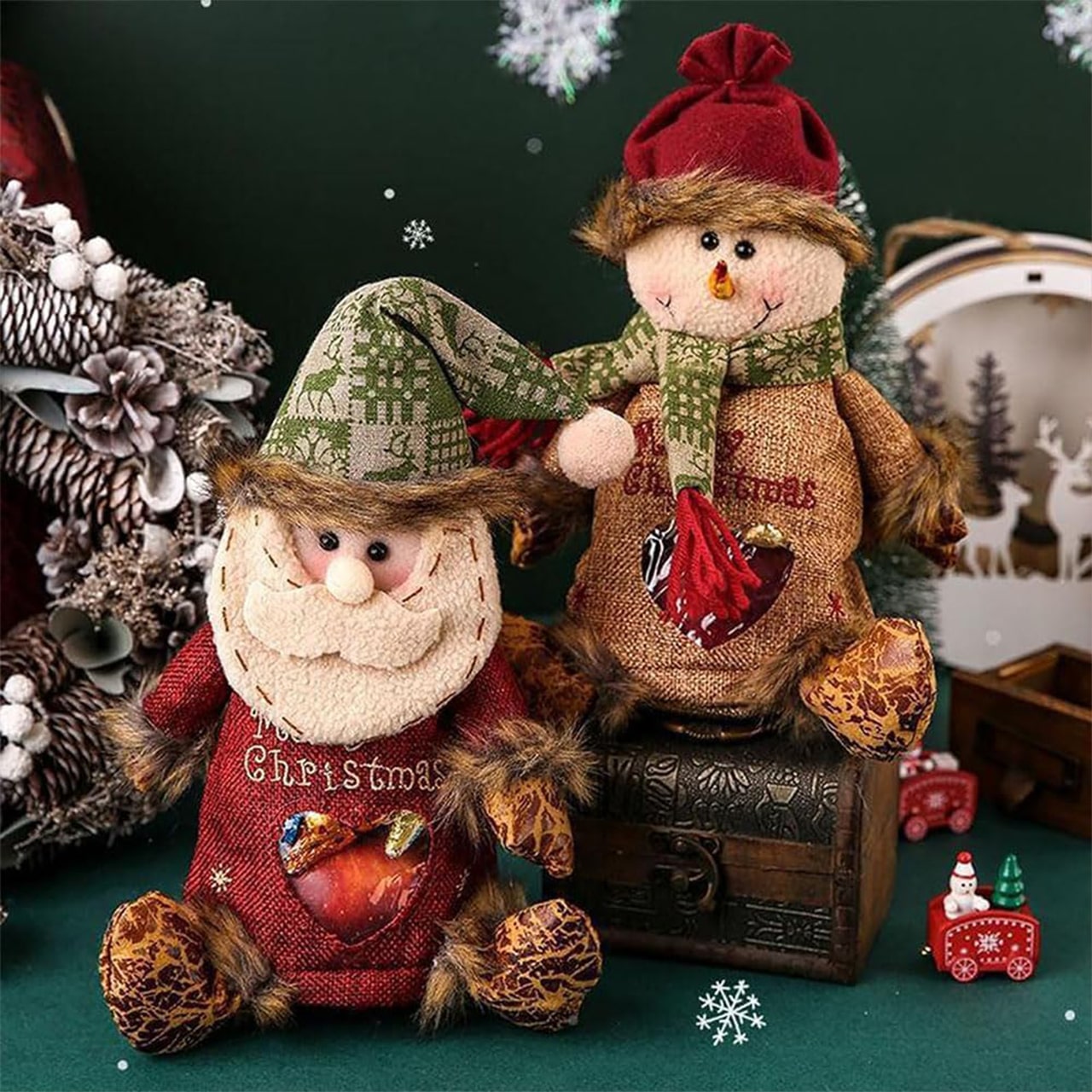 SnowMan, un sac de cadou unic în formă de om de zăpadă - Image 2
