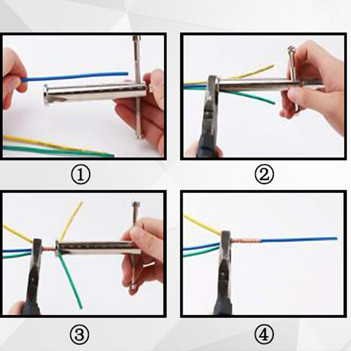 SpinTwistWire, accesoriu pentru răsucirea conductorilor - Image 3