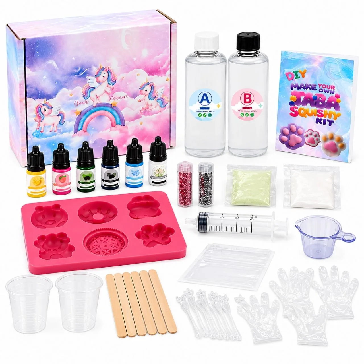 Set DIY pentru realizarea figurinelor, SquishyMaker - Image 6
