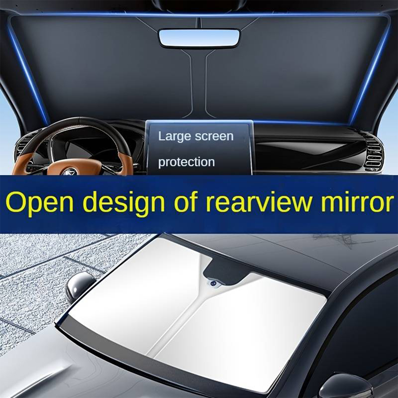 SunVisor, parasolar retractabil pentru parbrizul mașinii - Image 9