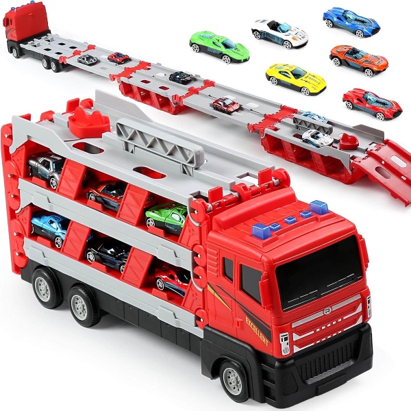TRUCK, Camion cu rampă de lansare și mașinuțe - Image 8