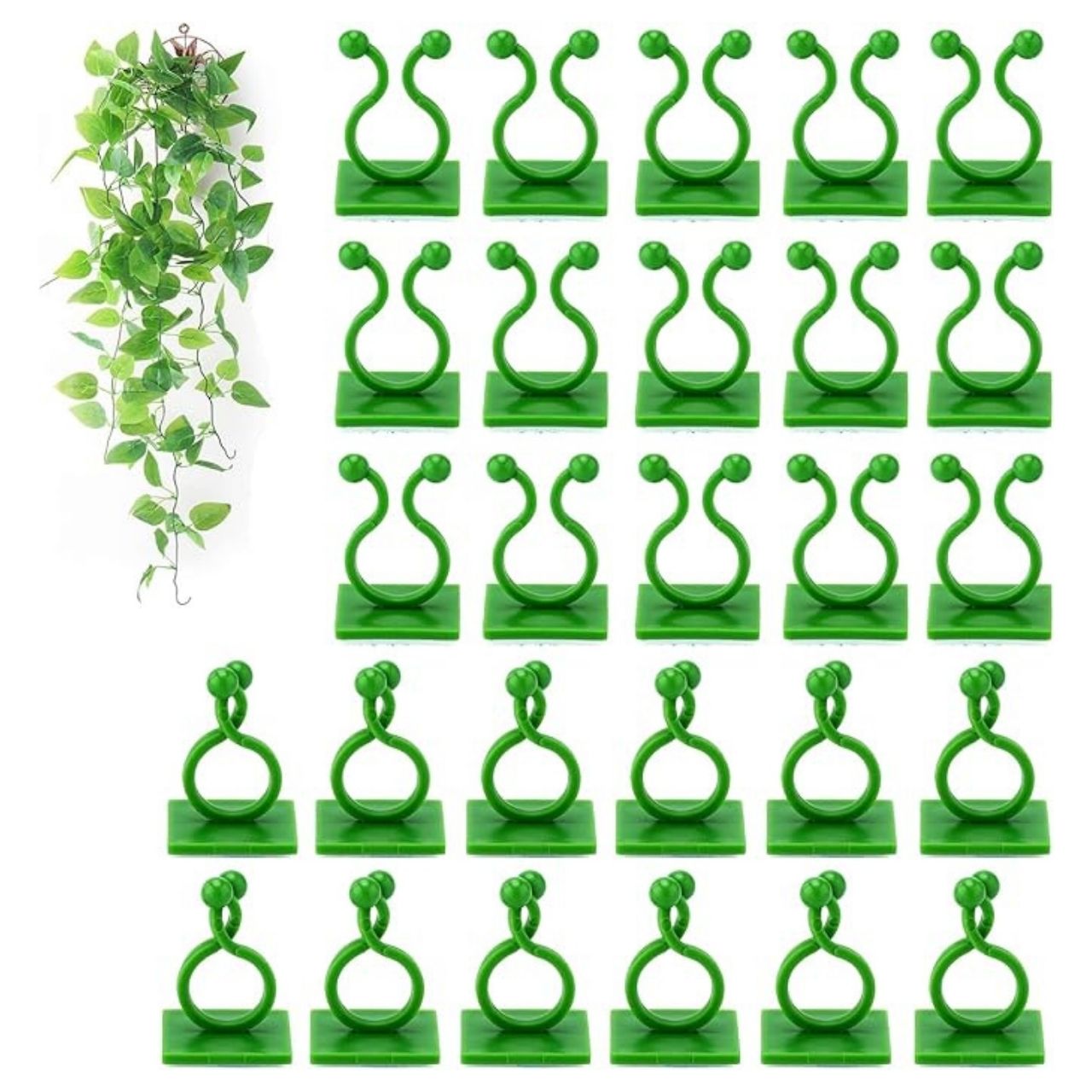 Vines, suporturi autoadezive pentru plante și plante cățărătoare (100 de bucăți) - Image 4