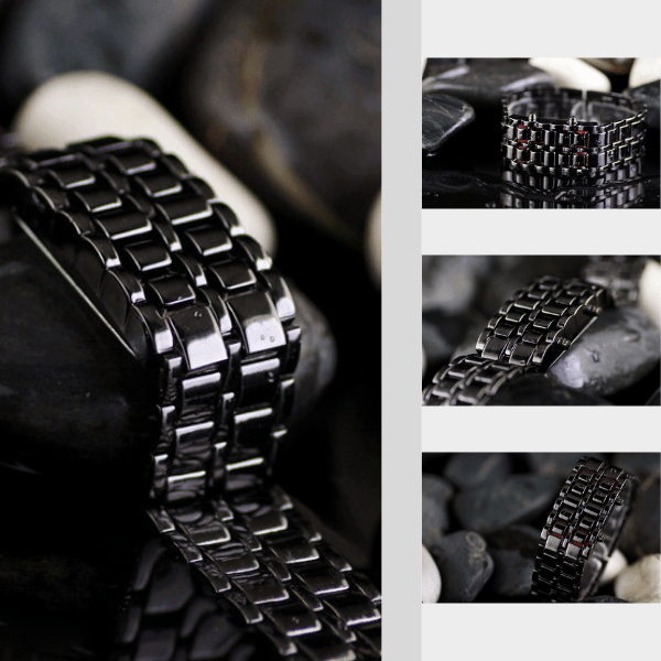 WATCHAIN-TST, Ceas de mână LED TechTime - Image 6