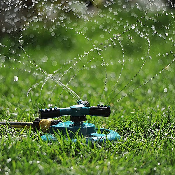 Aspersor pentru grădină cu 3 capete de udat și rotație la 360 de grade - Image 6