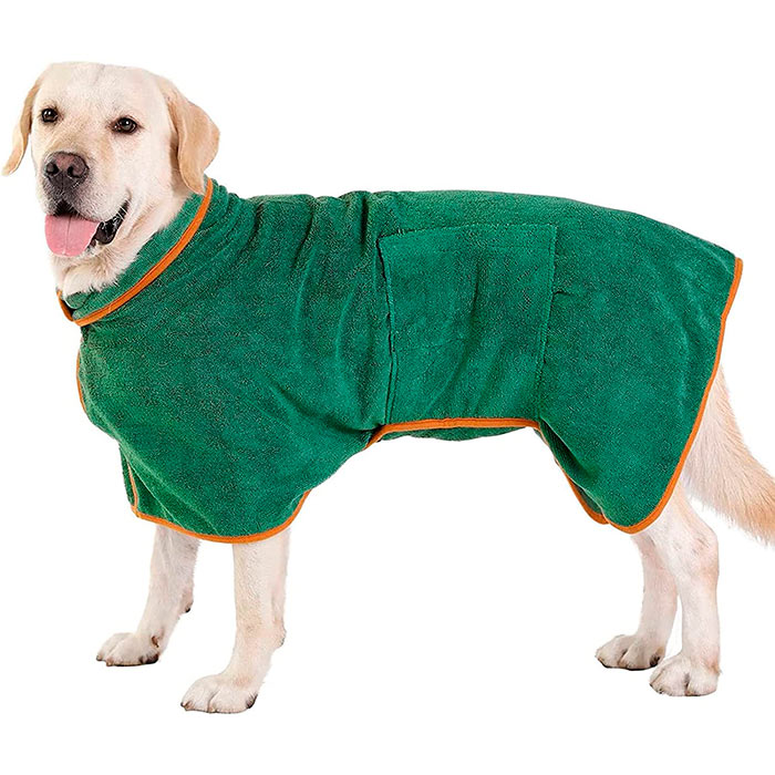 WrapPet, o haină super absorbantă pentru câini, pentru uscarea rapidă a părului - Image 8
