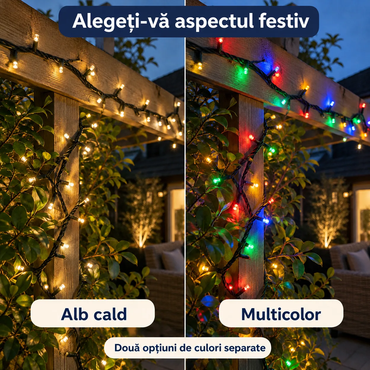 Ghirlandă Luminoasă Festivă 100mLL - Image 7