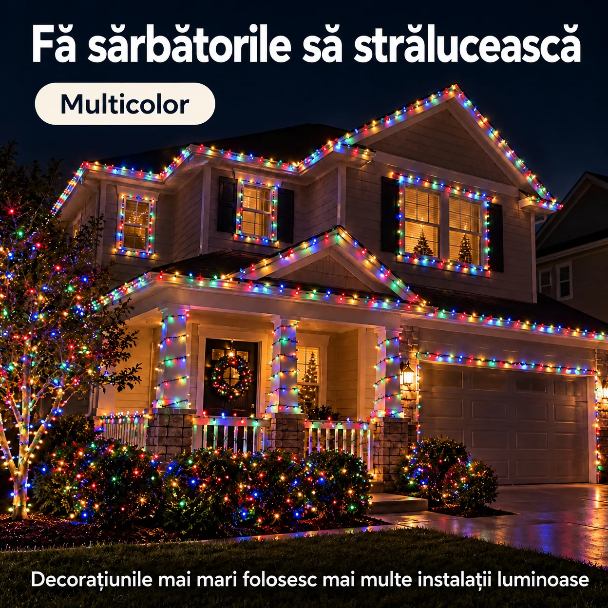 Ghirlandă Luminoasă Festivă 50mLL - Image 4