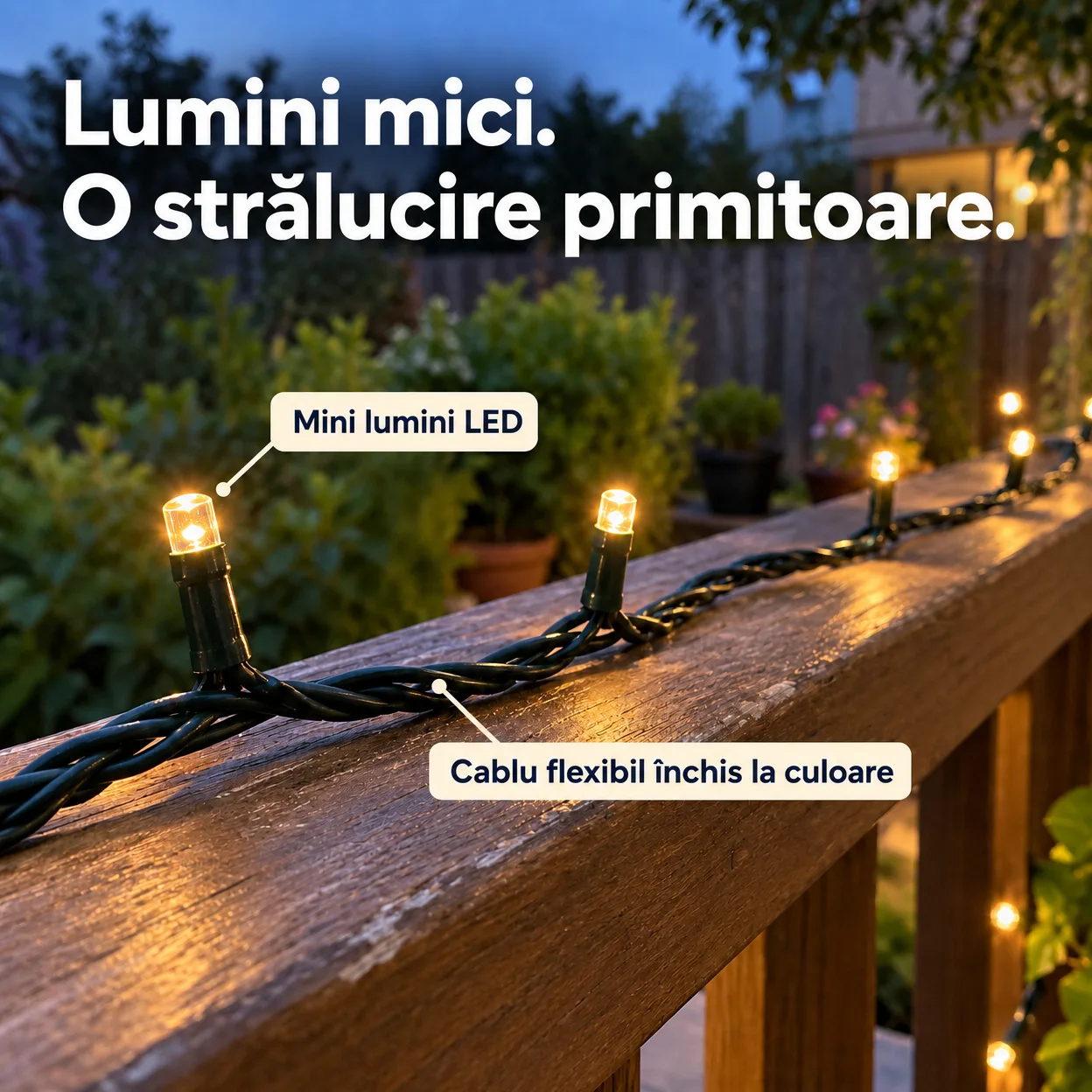 Ghirlandă Luminoasă Festivă 50mLL - Image 8