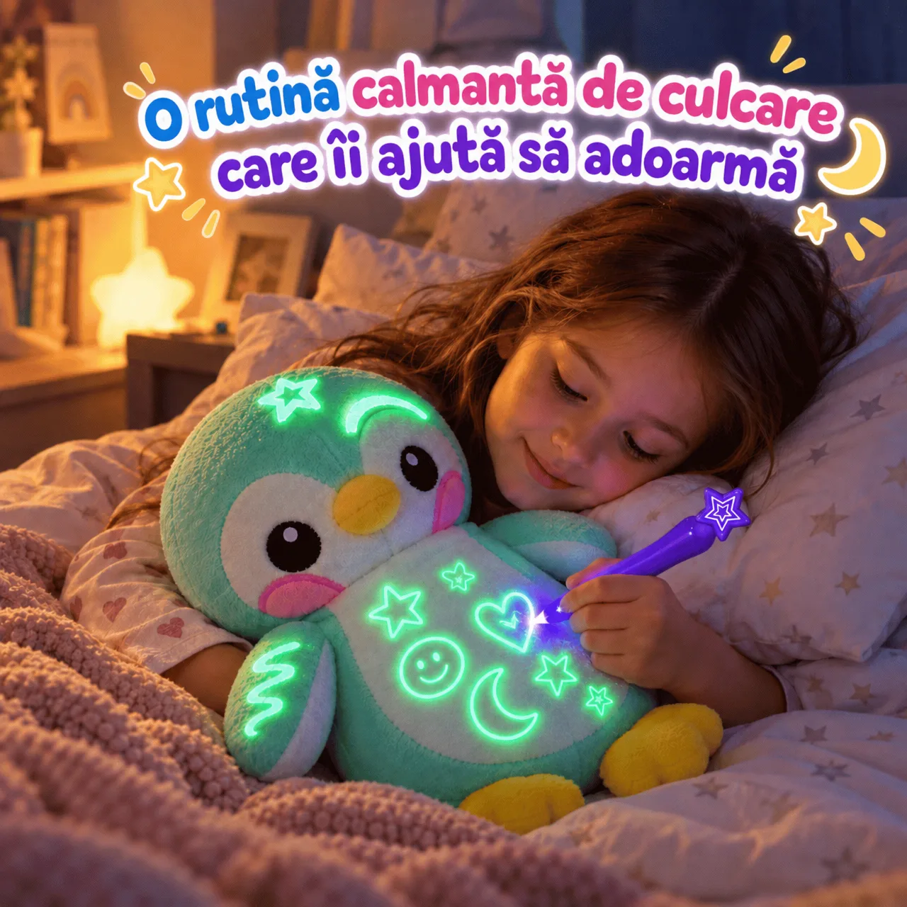 O rutină liniștitoare înainte de culcare, care îi ajută pe copii să adoarmă