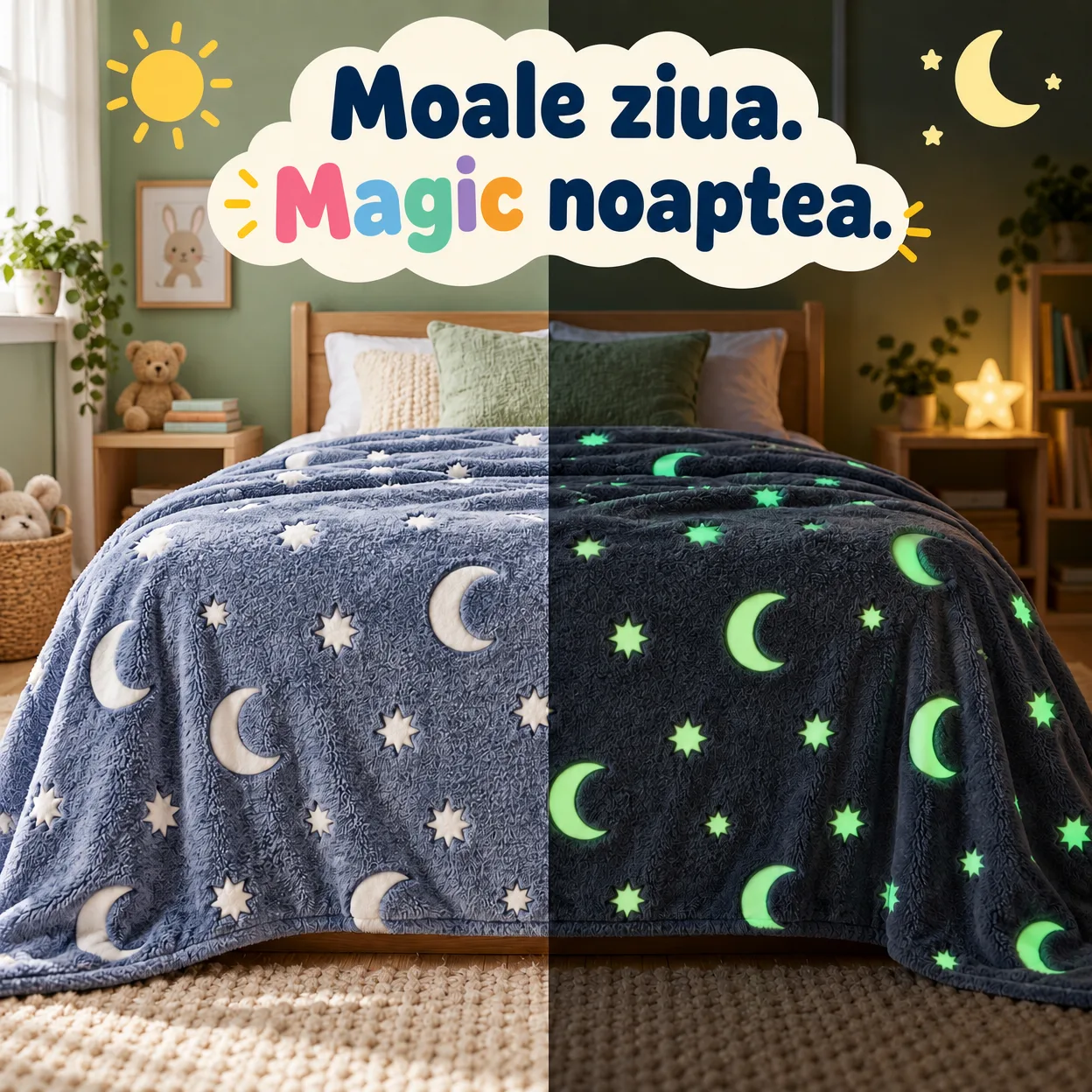 BlanketStar, pătură care strălucește în întuneric - Image 4