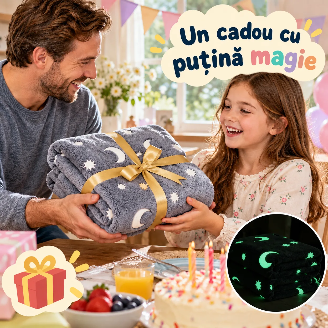 BlanketStar, pătură care strălucește în întuneric - Image 8