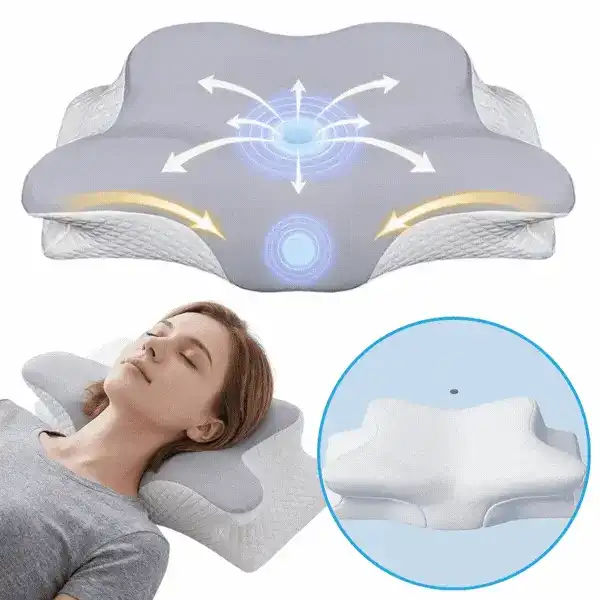 Pernă ergonomică cu spumă cu memorie, CervicalPillow - Image 1