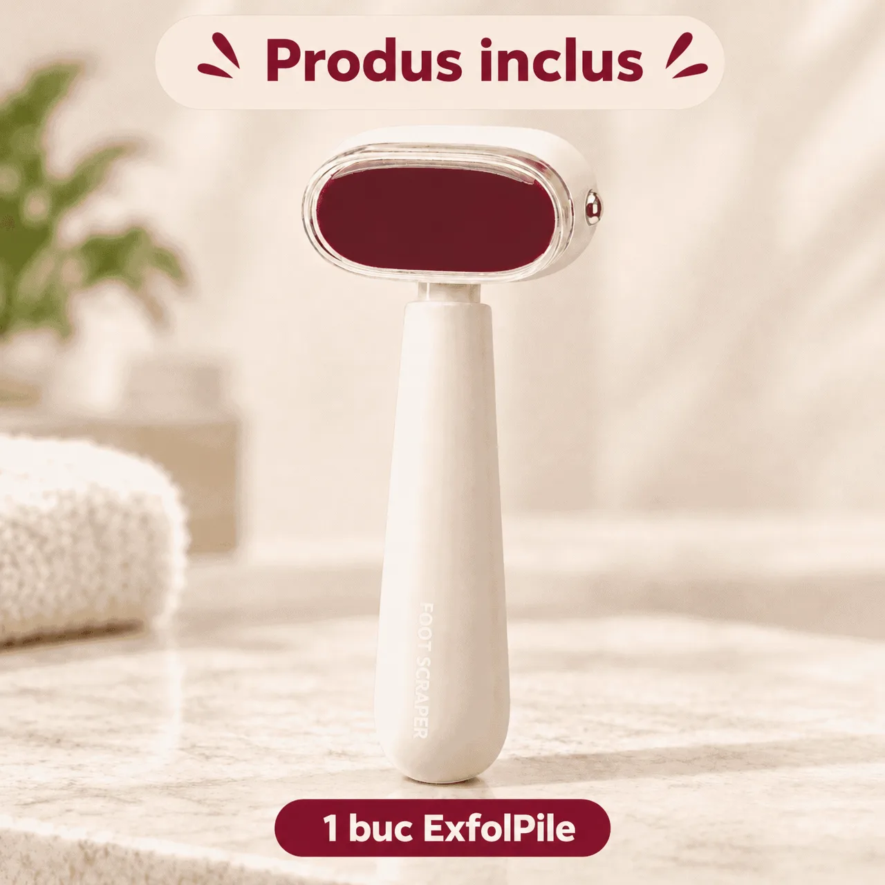 Pilă pentru picioare cu două fețe, ExfolPile - Image 2