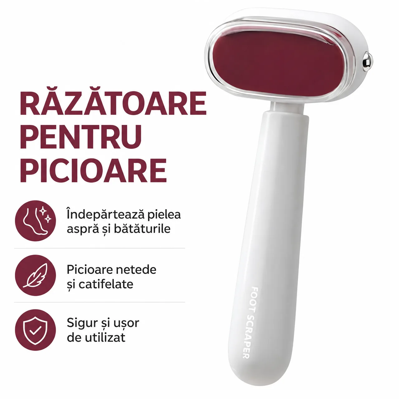 Pilă pentru picioare cu două fețe, ExfolPile - Image 7