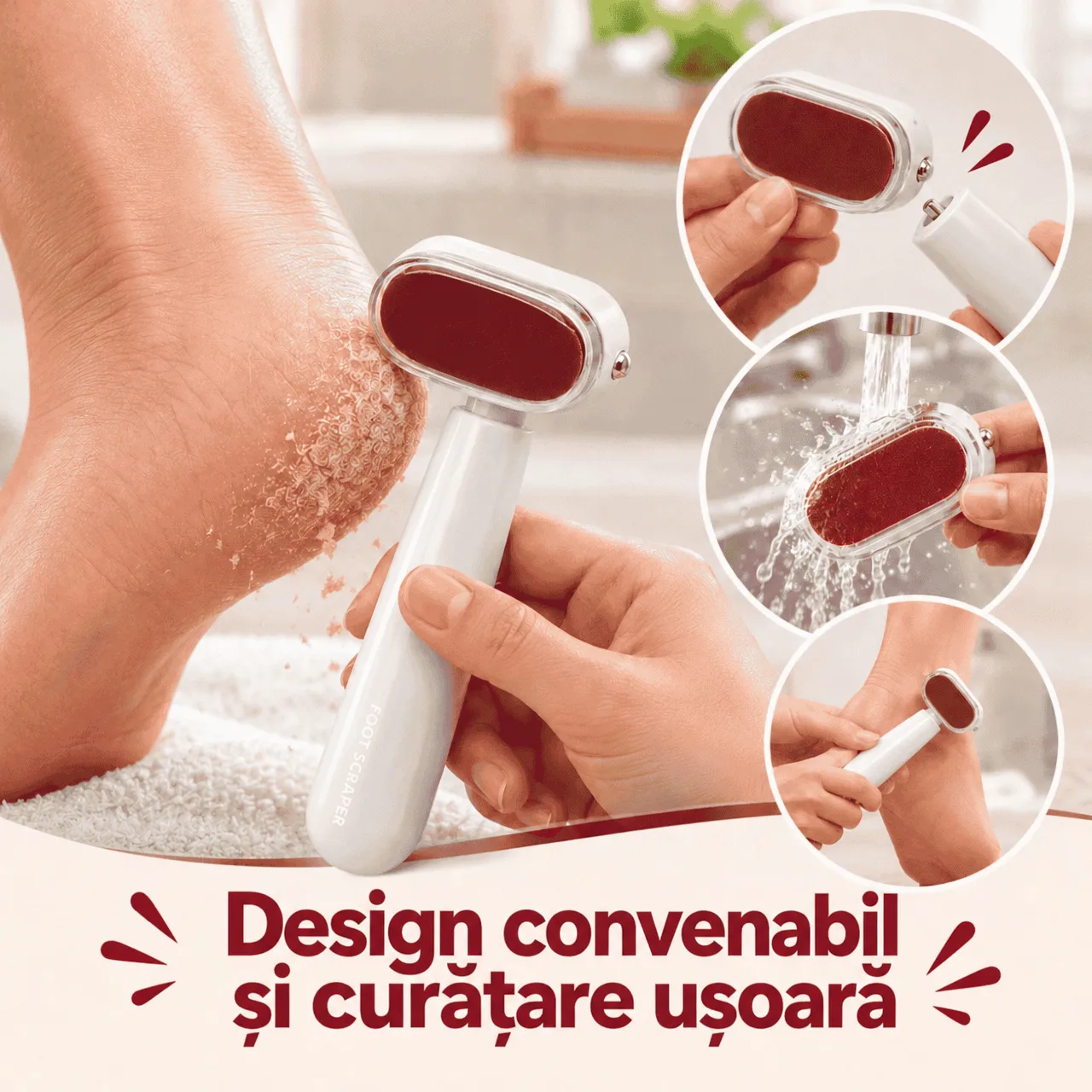 Design practic și curățare ușoară