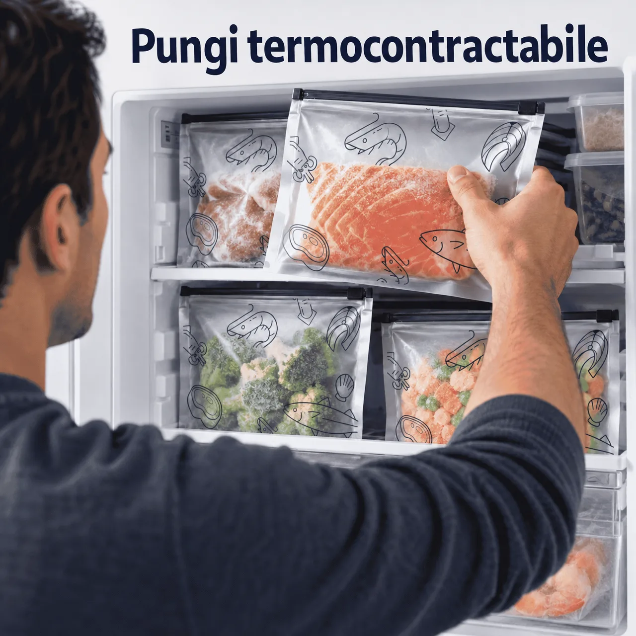 Pungi pentru păstrarea alimentelor (30 buc.), FreshBags - Image 6
