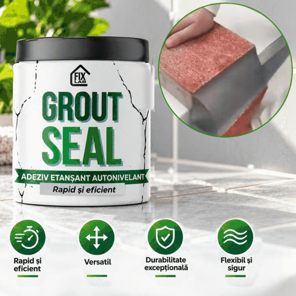 Material de etanșare pentru fisuri și rosturi, GroutSeal - video