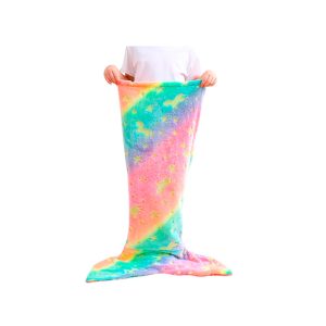 MermaidBlanket, pătură pentru copii în formă de coadă de sirenă