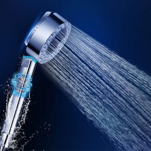 DoubleShower, cap de duș premium cu două fețe cu spațiu pentru săpun