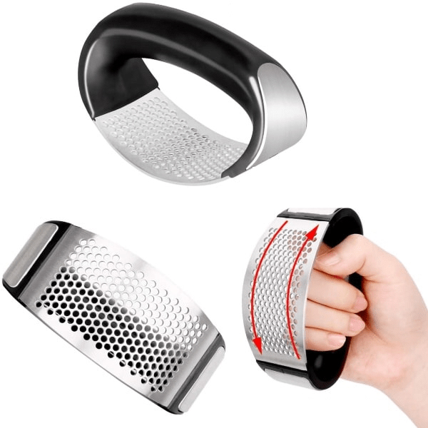 GarlicSmasher, presă pentru usturoi sau ghimbir