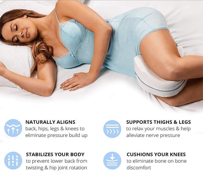 GoodSleep, pernă ortopedică pentru dormitul lateral